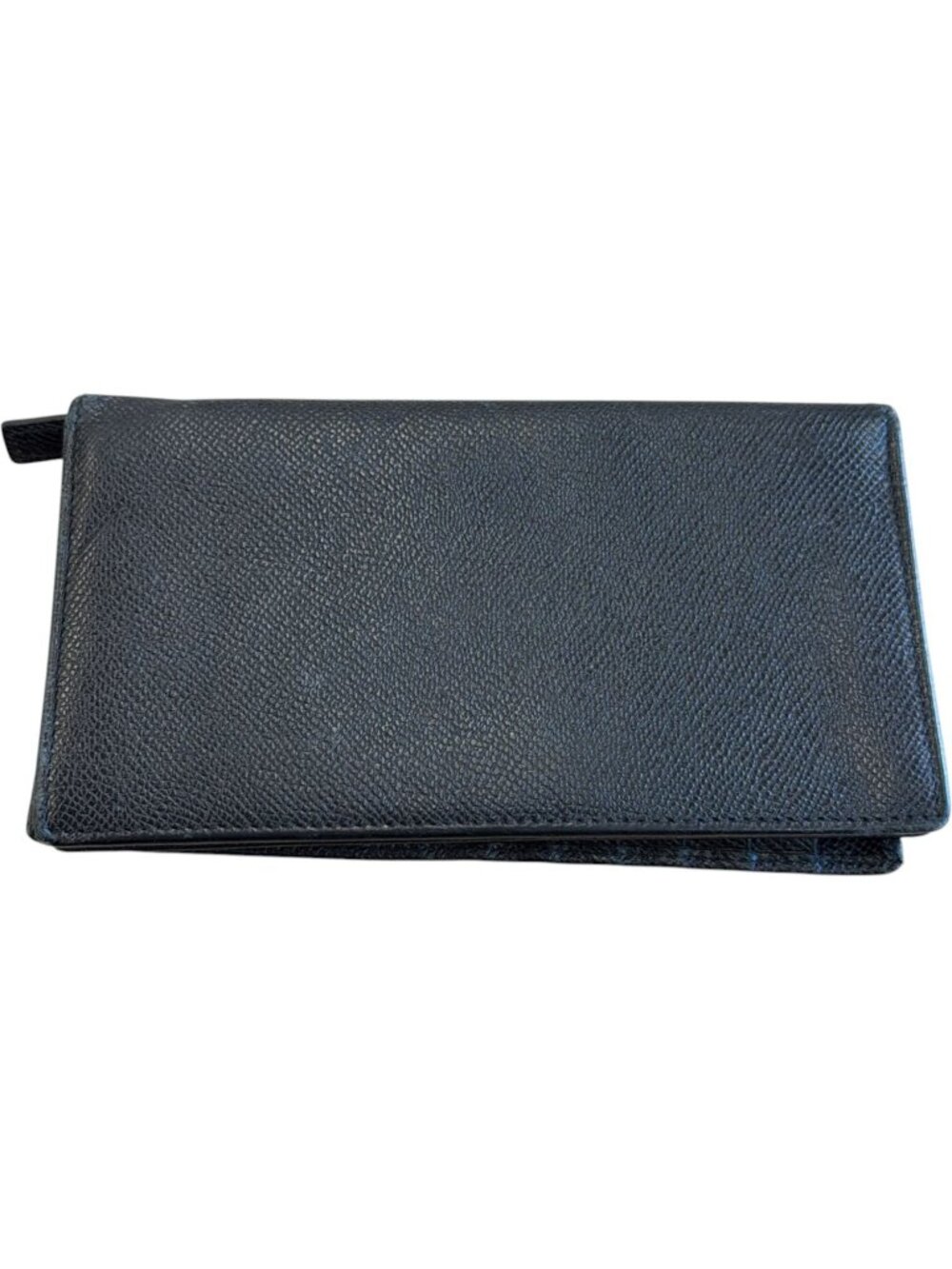 687154CR C1 Bvlgari Wallet Long Black Leather
